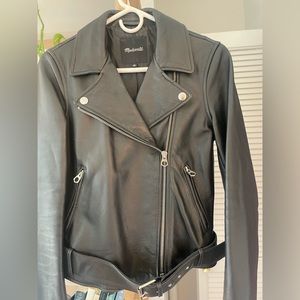 Madewell ultimate leather motorcycle jacket